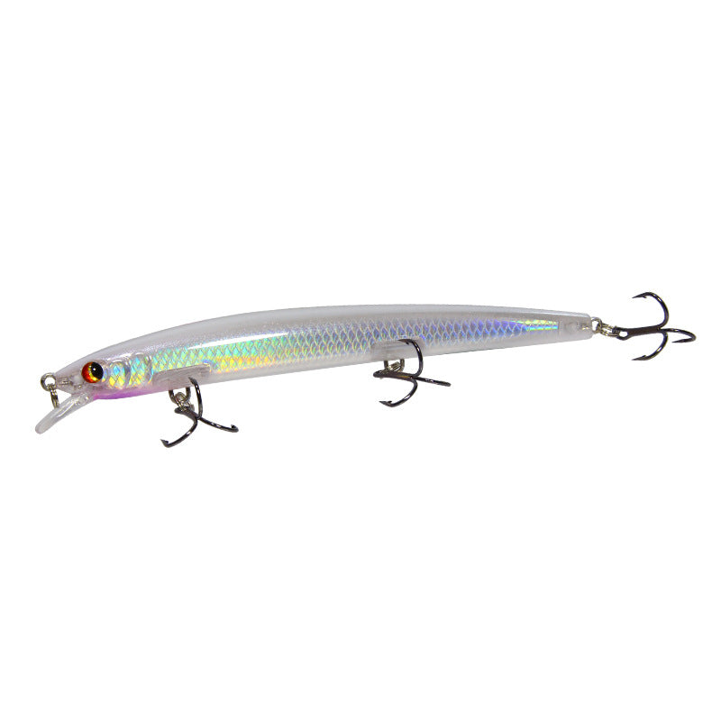 🎣 Minnow Floating Hardbait – 13,5cm 15,4g – Lanci Lunghi – Laser Finish