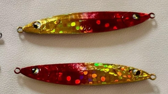 FANS LURE JIG simmetrico inverso con esca in ferro cadente10G-28G