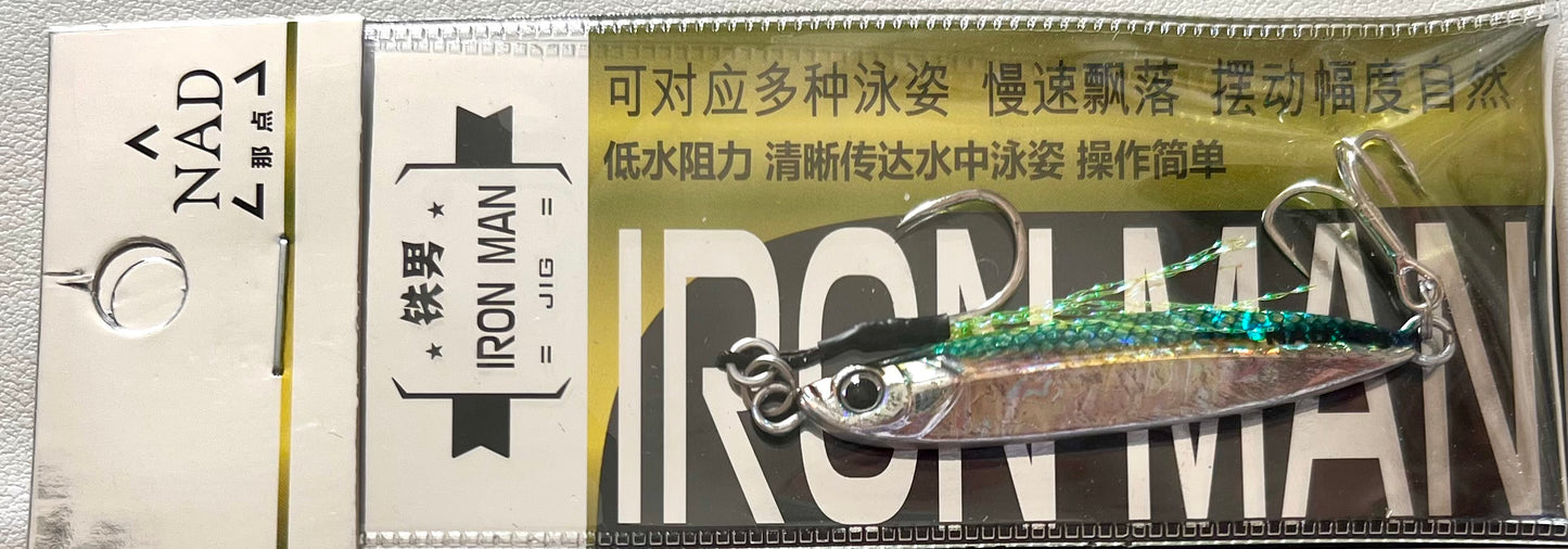 Esca artificiale NADWOLF FANG con piastra di ferro, 3D, scarafaggio bionico, esca per la pesca in mare in acqua dolce a lungo lancio