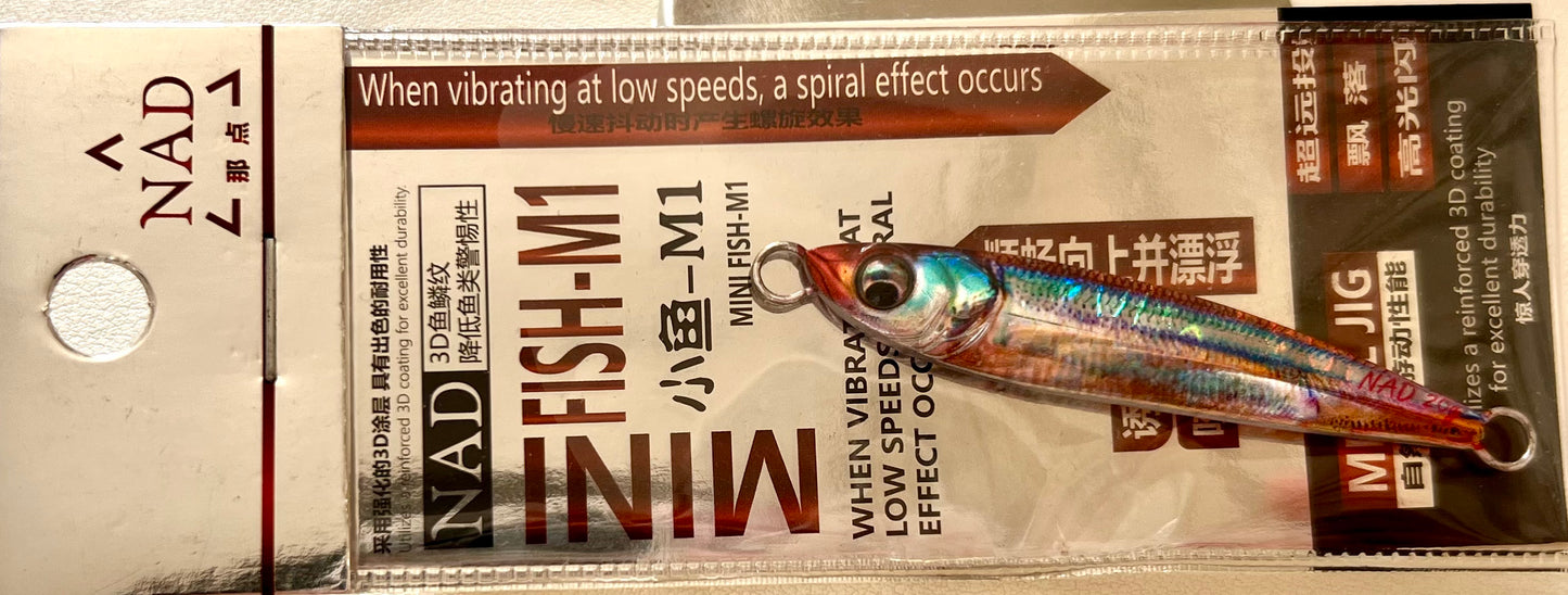 Esca artificiale NADWOLF FANG con piastra di ferro, 3D, scarafaggio bionico, esca per la pesca in mare in acqua dolce a lungo lancio