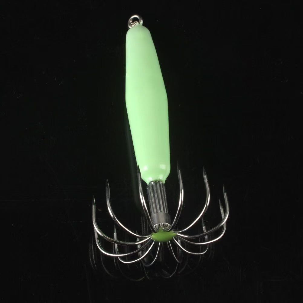 Ganci da Pesca con Spina Luminosa 12 – Ago Luminoso Octopus – 25g/35g