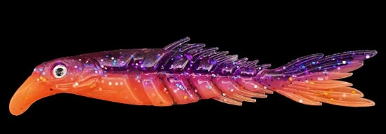 ๐ Soft Bait Articolato Bicolore 10cm โ Confezione da 6 pezzi