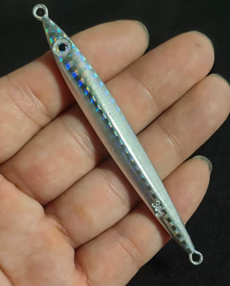 🧱 Micro Metal Jig – Lancio Lungo per Predatori Costieri (20g-40g)