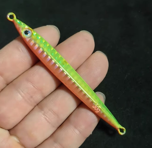 🧱 Micro Metal Jig – Lancio Lungo per Predatori Costieri (20g-40g)