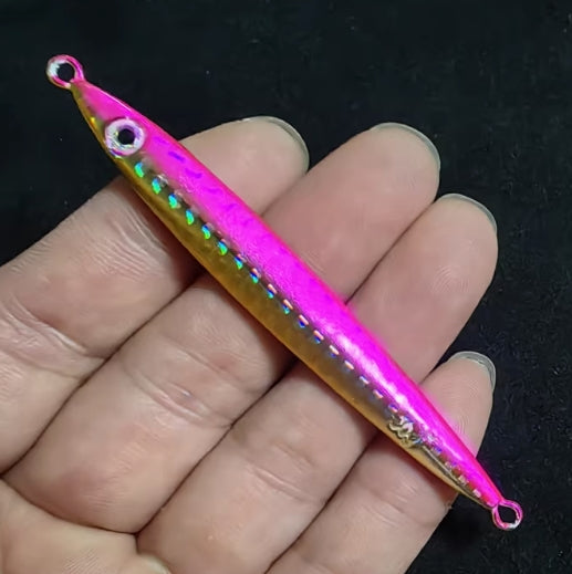 🧱 Micro Metal Jig – Lancio Lungo per Predatori Costieri (20g-40g)