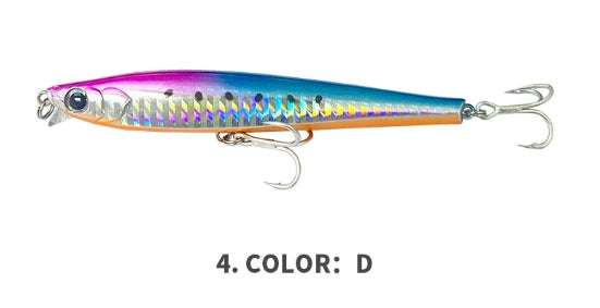 🧱 Minnow Affondante – Potenza di Lancio e Azione Profonda30g-45g