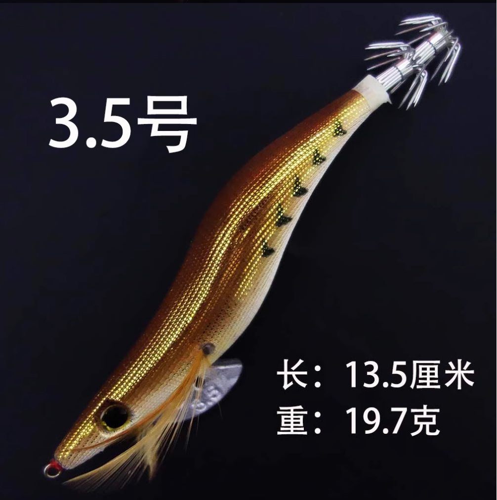 🎣 Esche Egi rigide a forma di gambero, ideali per la pesca al calamaro – Prezzo speciale!