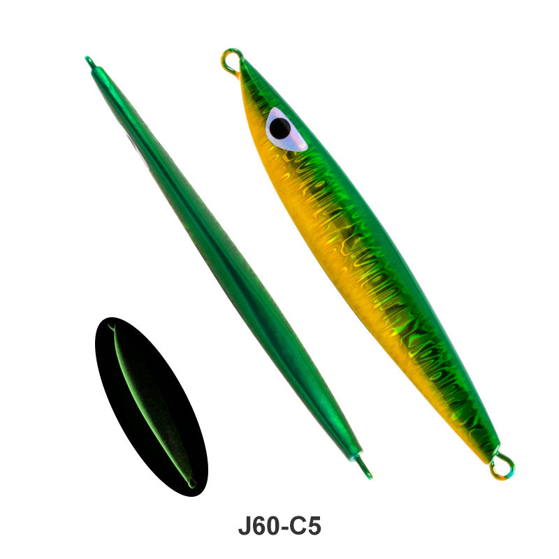 ⚙️ JIG-60 – Metal Jig ad Affondamento Rapido per Pesca Offshore (80g-150g)