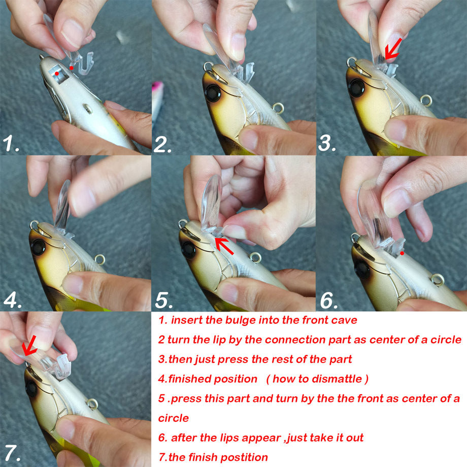 23cm 100g Multi Jointed Floating Swimbait Lure 4-Segment S Shape Hard Bait for Pike & Snakehead