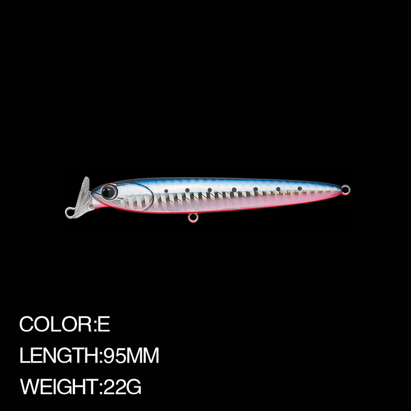 🧱 Minnow Affondante – Azione Realistica e Precisione nei Lanci (95mm / 22g)