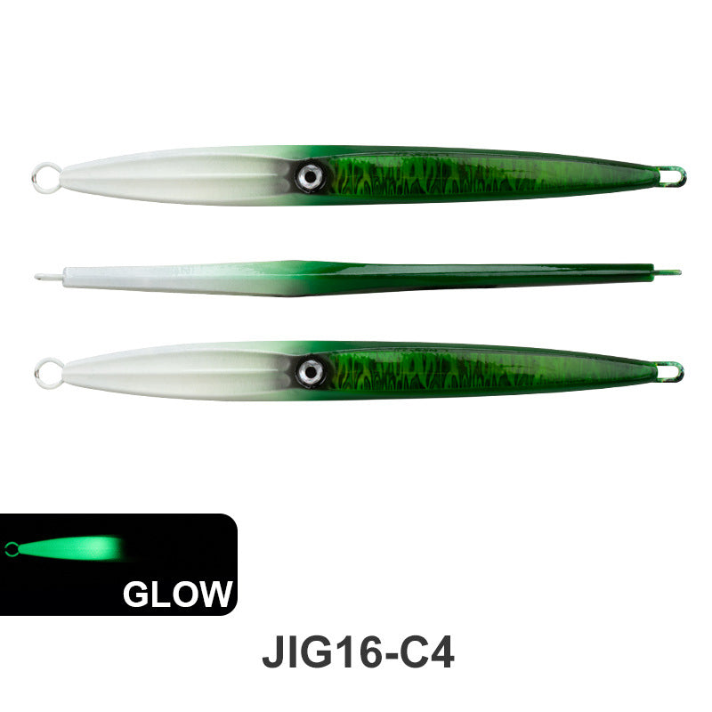 ⚙️ JIG-16 - Jigging Metal Jig per Pesca in Barca (40g-100g)