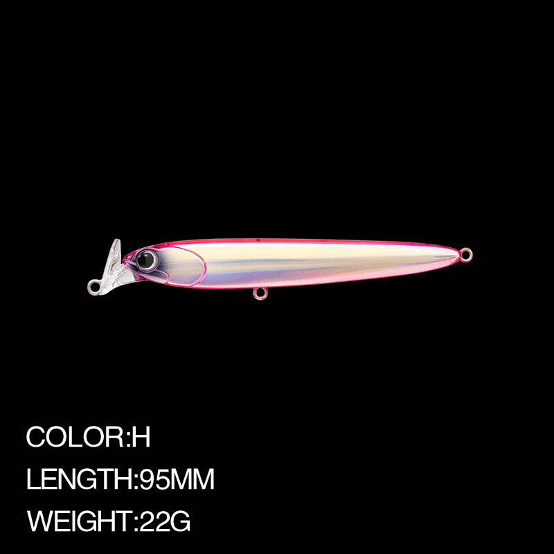 🧱 Minnow Affondante – Azione Realistica e Precisione nei Lanci (95mm / 22g)