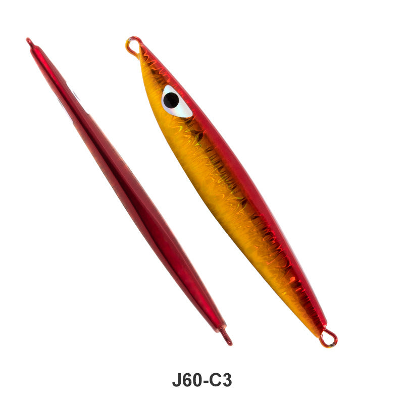 ⚙️ JIG-60 – Metal Jig ad Affondamento Rapido per Pesca Offshore (80g-150g)