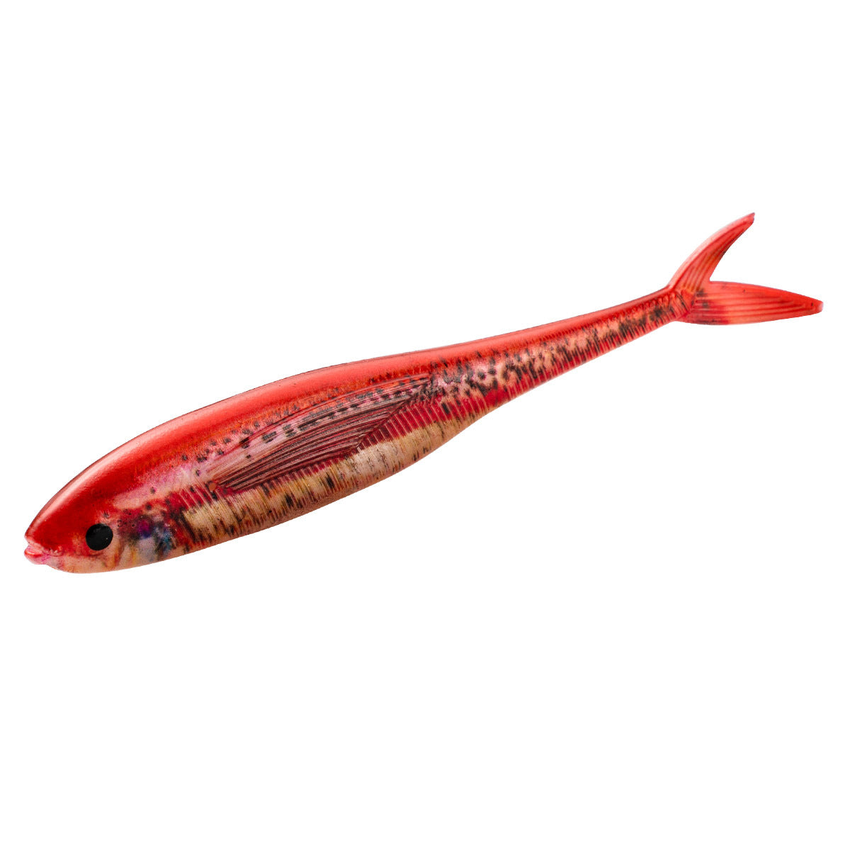 🐟 Soft Bait 3D – Kit da 2 pezzi Fork Tail 120mm per Pesca in Mare