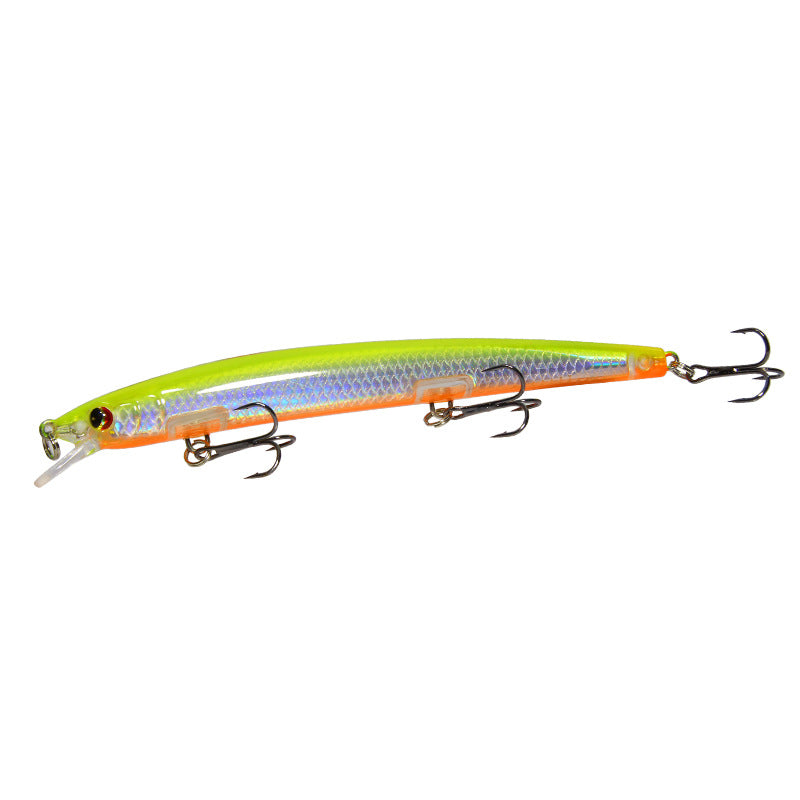 🎣 Minnow Floating Hardbait – 13,5cm 15,4g – Lanci Lunghi – Laser Finish