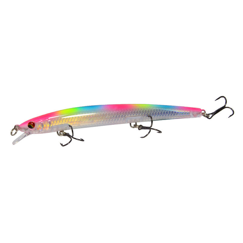 🎣 Minnow Floating Hardbait – 13,5cm 15,4g – Lanci Lunghi – Laser Finish