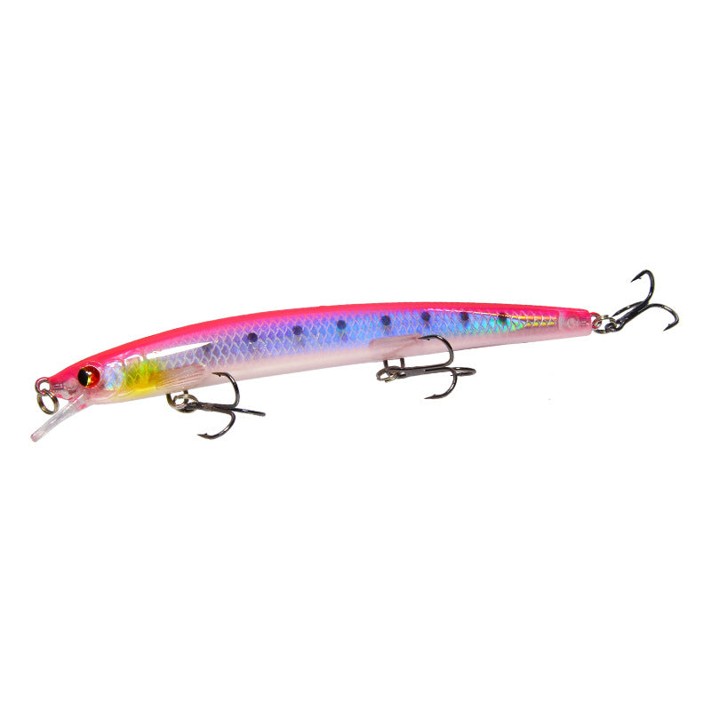 🎣 Minnow Floating Hardbait – 13,5cm 15,4g – Lanci Lunghi – Laser Finish