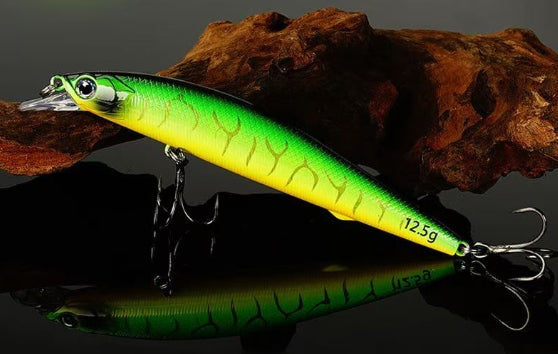 🎯 Minnow Sospeso a Lungo Lancio – 6.5g / 9.5g / 12.5g