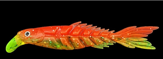 🐟 Soft Bait Articolato Bicolore 10cm – Confezione da 6 pezzi