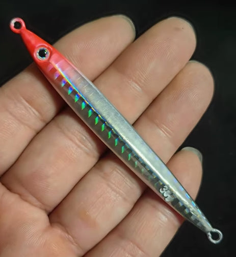🧱 Micro Metal Jig – Lancio Lungo per Predatori Costieri (20g-40g)