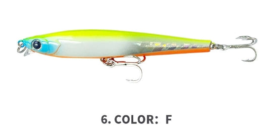 🧱 Minnow Affondante – Potenza di Lancio e Azione Profonda30g-45g