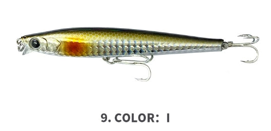 🧱 Minnow Affondante – Potenza di Lancio e Azione Profonda30g-45g