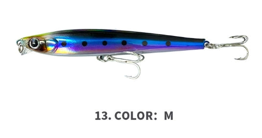 🧱 Minnow Affondante – Potenza di Lancio e Azione Profonda30g-45g