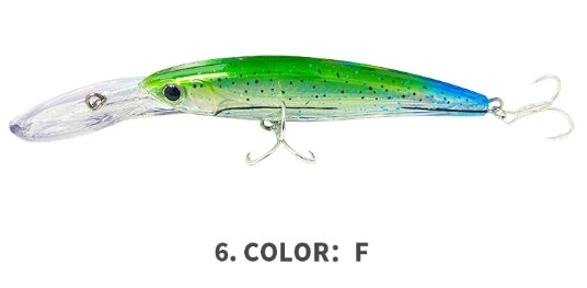 🎯 Minnow Galleggiante 140mm / 47.6g – Lancio Lungo, Alta Stabilità, Massimo Realismo