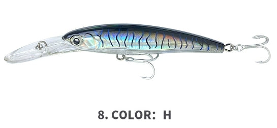 🎯 Minnow Galleggiante 140mm / 47.6g – Lancio Lungo, Alta Stabilità, Massimo Realismo