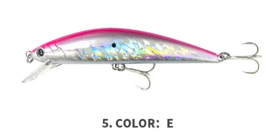🎯 Minnow Affondante 40g / 67g – Lancio Lungo & Azione Realistica per la Pesca in Mare