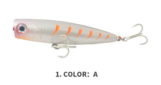 🌊 Popper Galleggiante 105mm / 23.4g – Splash, Rumore e Attacchi Esplosivi!