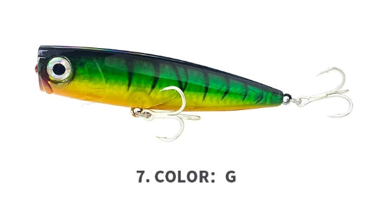 🌊 Popper Galleggiante 105mm / 23.4g – Splash, Rumore e Attacchi Esplosivi!