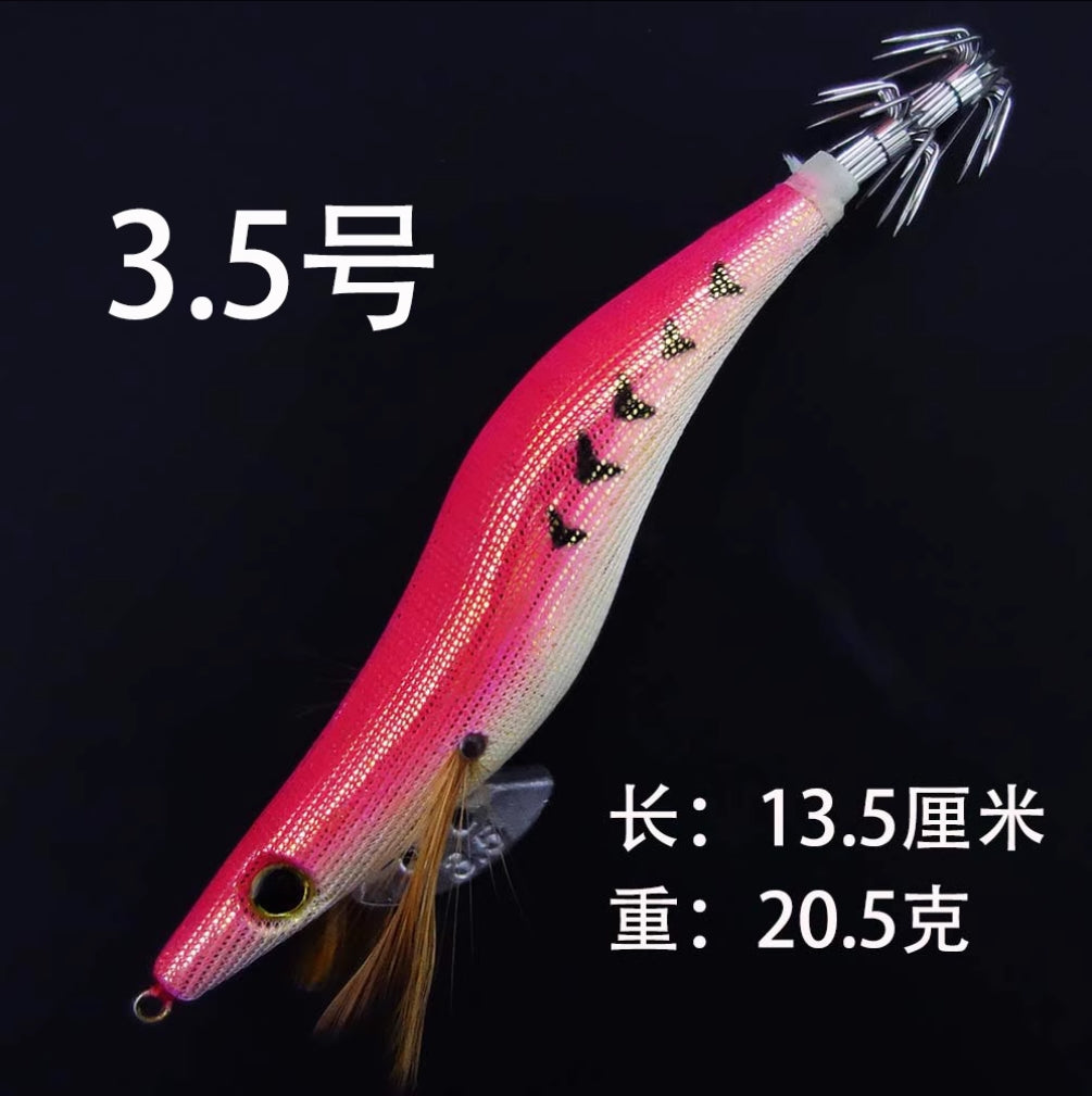 🎣 Esche Egi rigide a forma di gambero, ideali per la pesca al calamaro – Prezzo speciale!