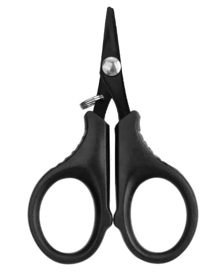 ✂️ Forbici da Pesca Multifunzionali in Acciaio Inox Rivestite in Titanio – Taglio Preciso per Linea PE, Nylon, Piombo