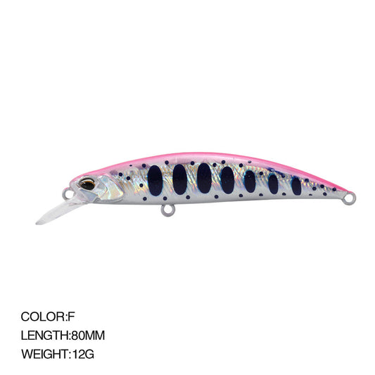 RYUKI Spearhead 80S Minnow que se hunde
