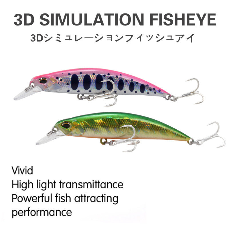 RYUKI Spearhead 80S Minnow que se hunde