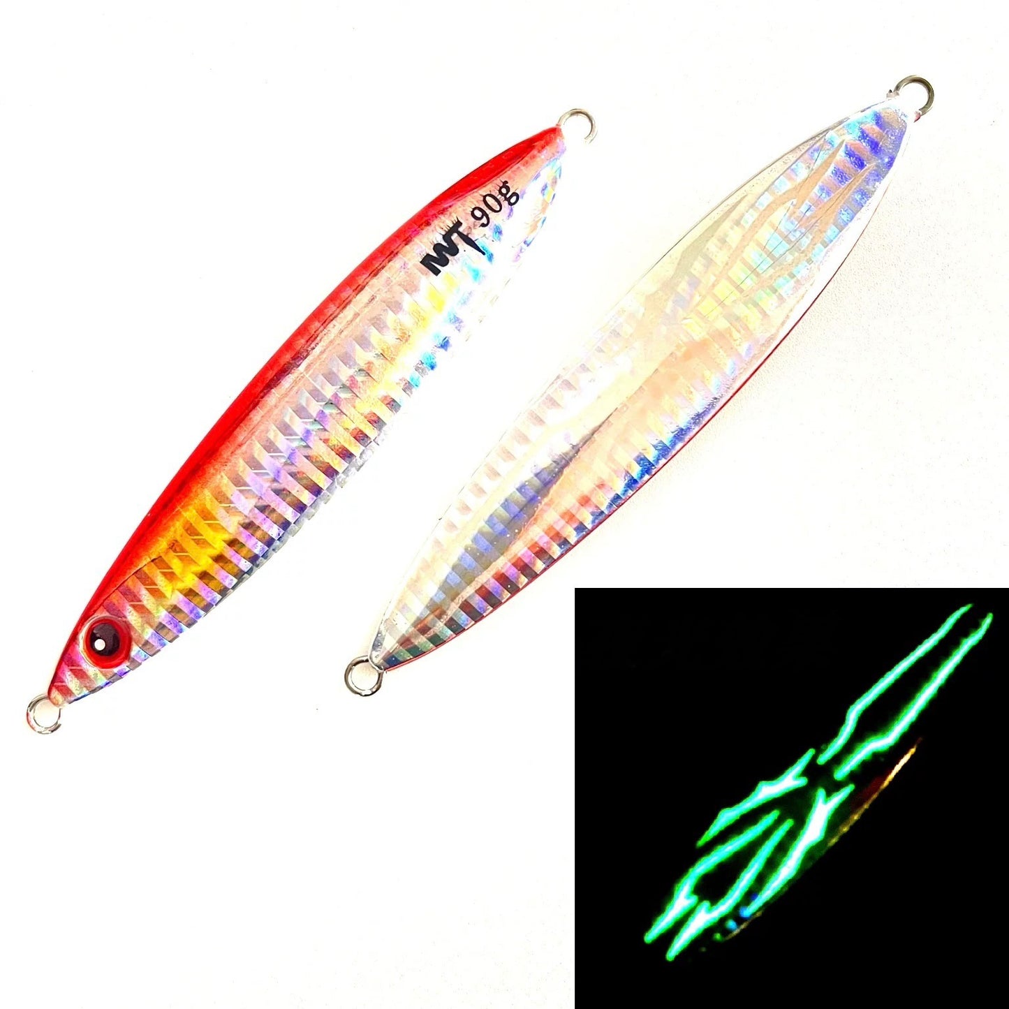 🎣 FAN’S Lure Mini Metal Jig da 30g – Night Glow