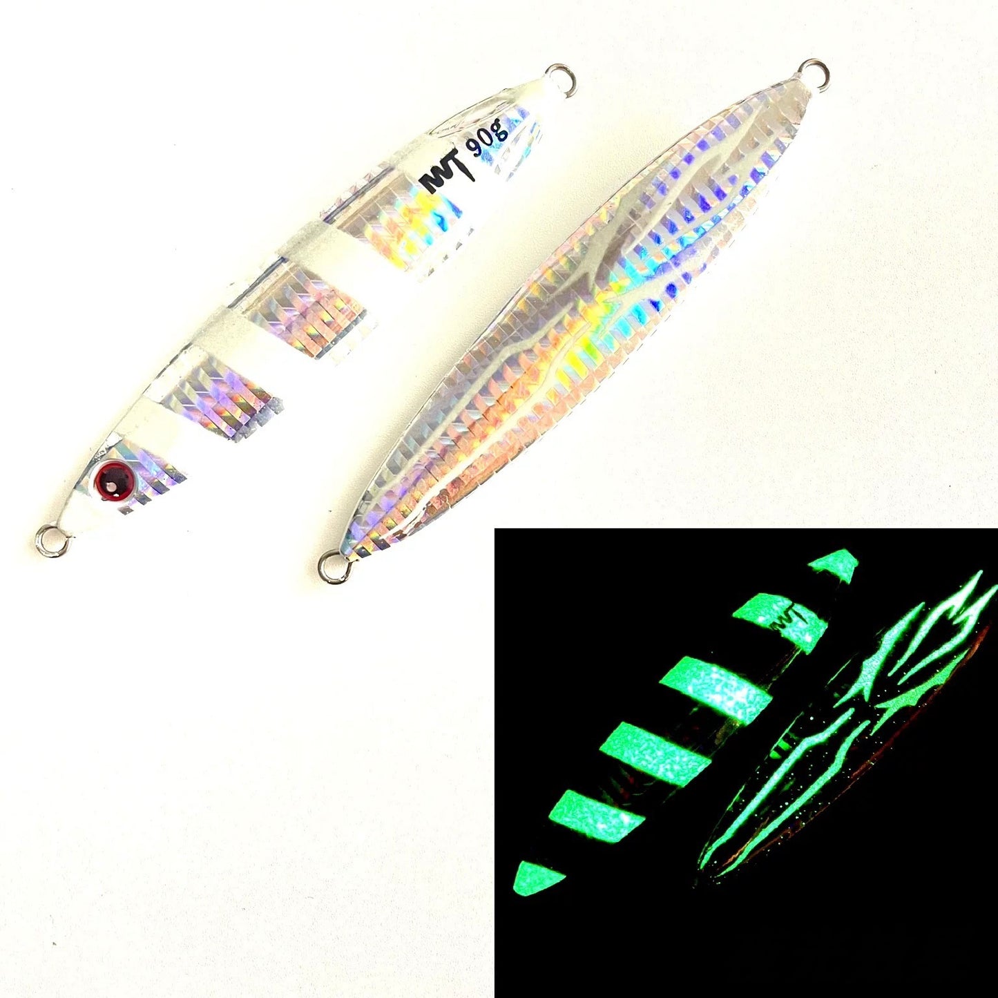 🎣 FAN’S Lure Mini Metal Jig da 30g – Night Glow