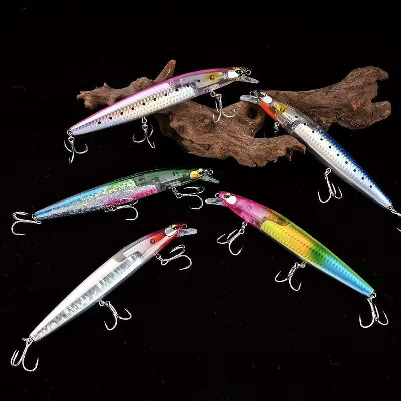 Minnow galleggiante a paletta corta “Crazy Scale” – 14.5cm / 27g
