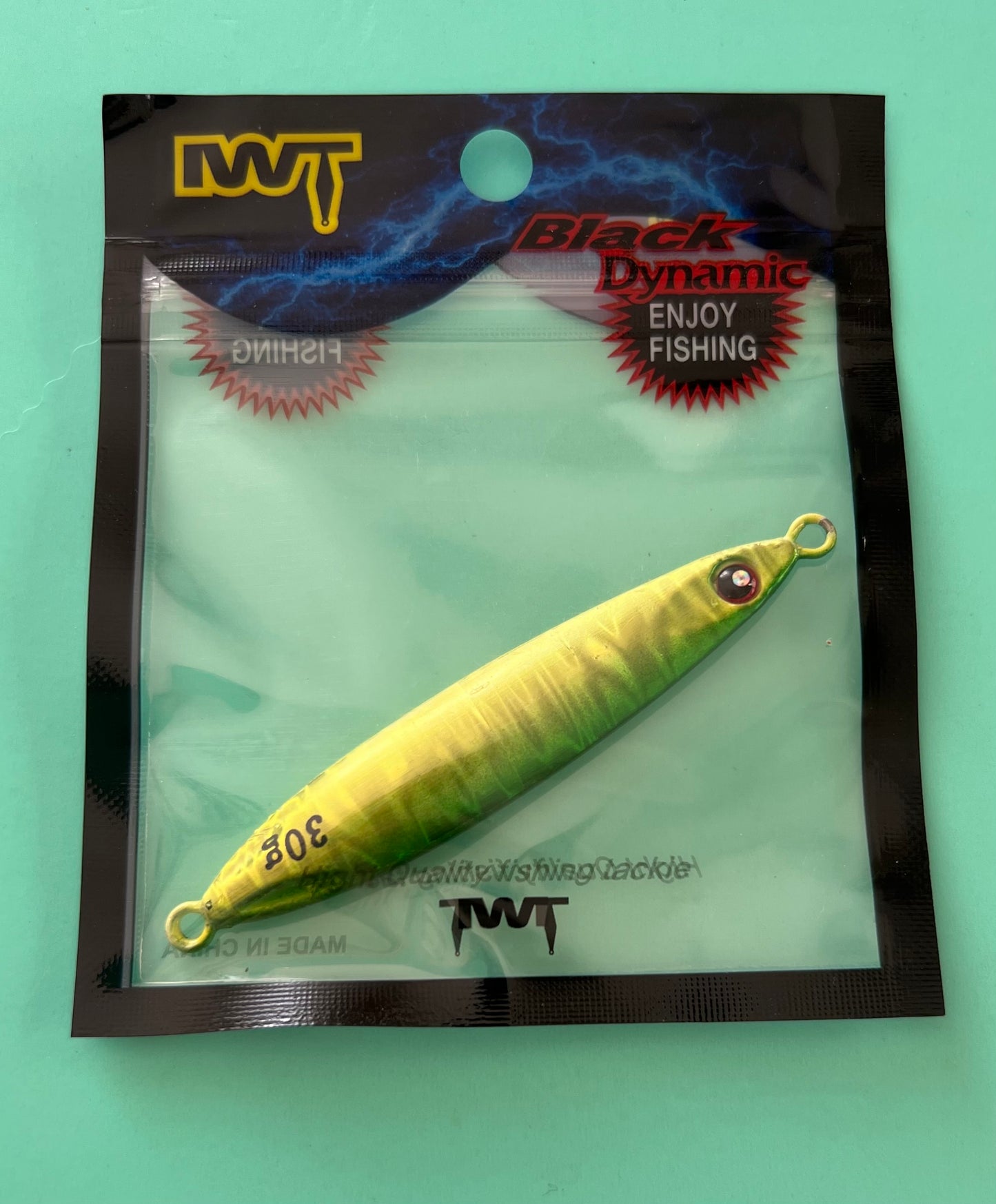 🎣 FAN’S Lure Mini Metal Jig da 30g – Night Glow