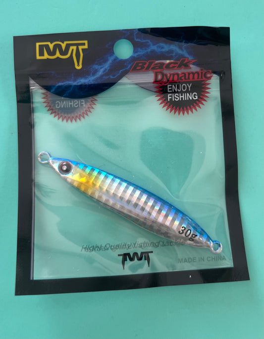 🎣 FAN’S Lure Mini Metal Jig da 30g – Night Glow