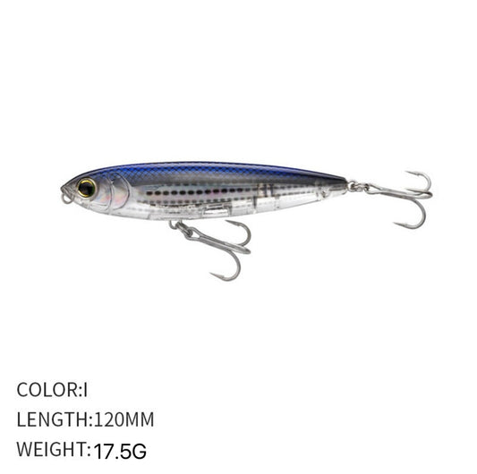 Lápiz flotante: acción extrema de lanzamiento y pasear al perro (100 mm/17,5 g)