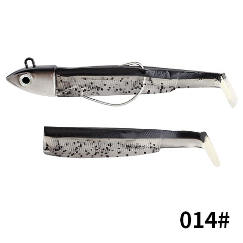 🐟 FTK Soft Minnow con Testa Piombata – Morbido, Realistico, Letale
