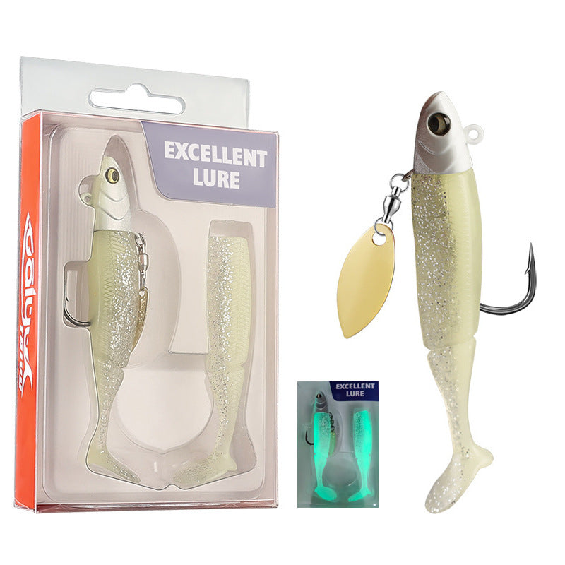 🌊 Soft Bait T‑Tail 9,5cm / 20g – Lanci Estremi & Azione Notturna