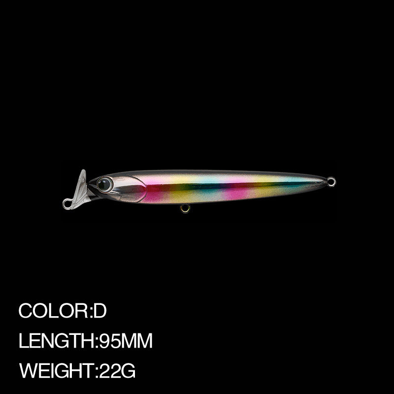 🧱 Minnow Affondante – Azione Realistica e Precisione nei Lanci (95mm / 22g)
