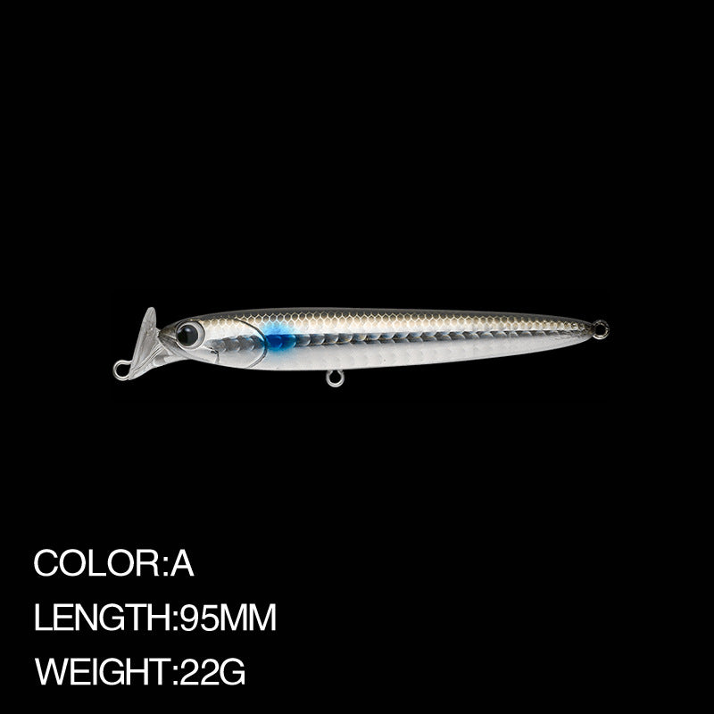 🧱 Minnow Affondante – Azione Realistica e Precisione nei Lanci (95mm / 22g)