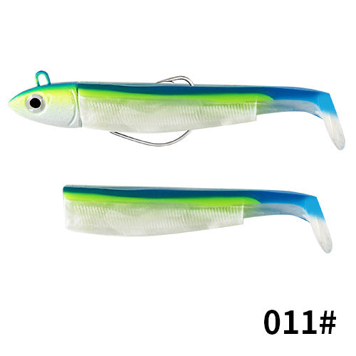 🐟 FTK Soft Minnow con Testa Piombata – Morbido, Realistico, Letale