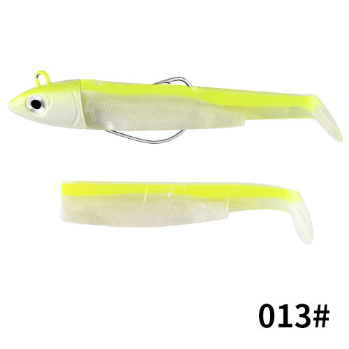 🐟 FTK Soft Minnow con Testa Piombata – Morbido, Realistico, Letale
