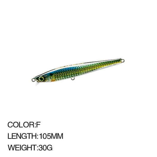 🧱 Minnow Affondante – Potenza di Lancio e Azione Profonda30g-45g