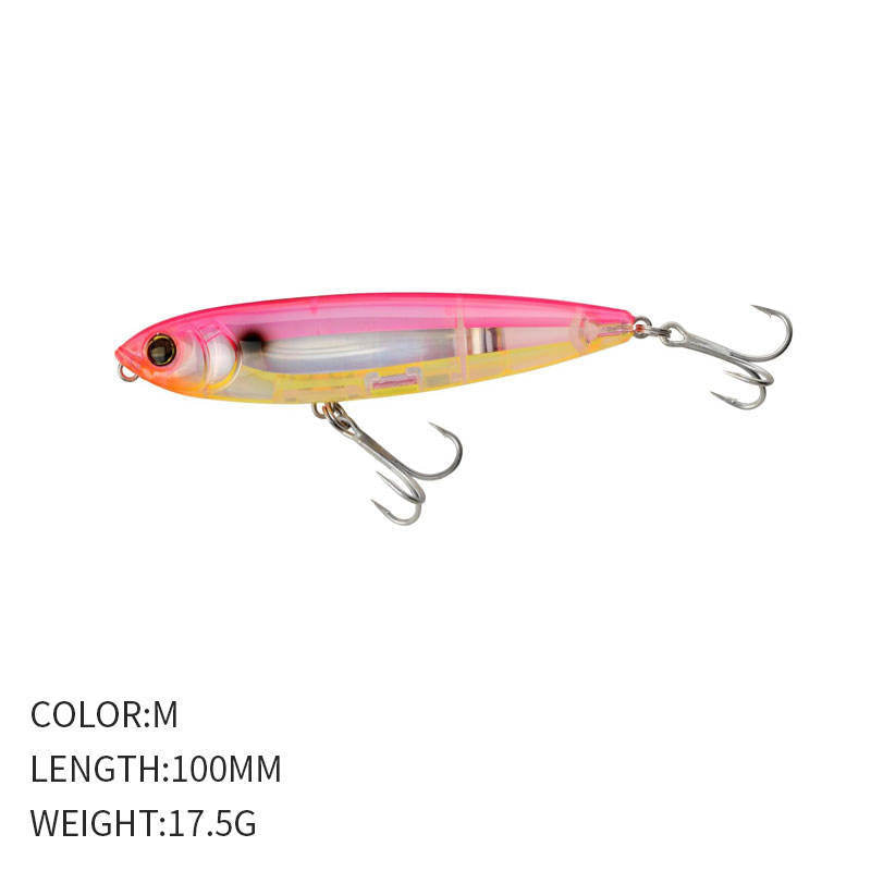 🧱 Pencil Galleggiante – Lanci Estremi e Azione a “Walking the Dog” (100mm / 17.5g)
